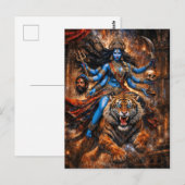 Gegengodin Kali Briefkaart (Voorkant / Achterkant)