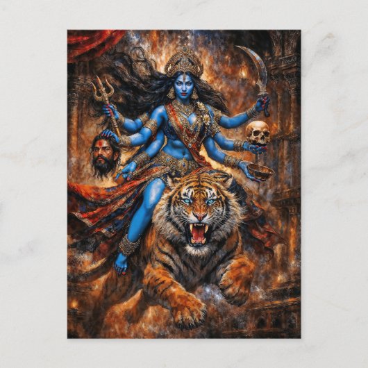 Gegengodin Kali Briefkaart (Voorkant)