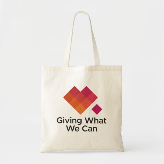 Gegericht wat we kunnen Logo Tote Bag (Voorkant)
