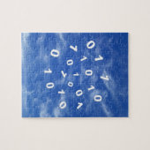 Gegevens cloud computing legpuzzel (Horizontaal)