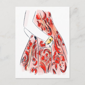 Gegevens mode briefkaart