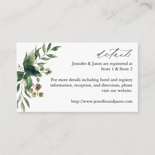 Gegevens over bladeren en eucalyptus informatiekaartje (Voorkant)