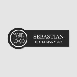 Gegevens over de persoonlijke Logo Naamplaatje