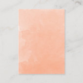 Gegevens over de Waterverf van het huwelijk tussen Informatiekaartje (Achterkant)