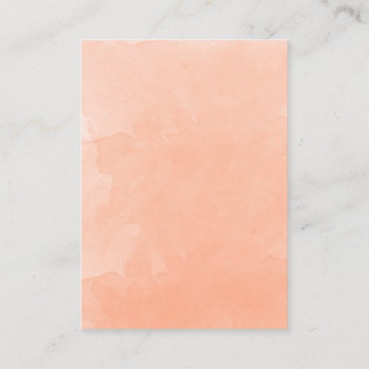 Gegevens over de Waterverf van het huwelijk tussen Informatiekaartje (Achterkant)