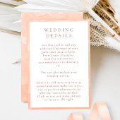 Gegevens over de Waterverf van het huwelijk tussen Informatiekaartje