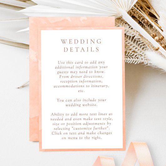 Gegevens over de Waterverf van het huwelijk tussen Informatiekaartje