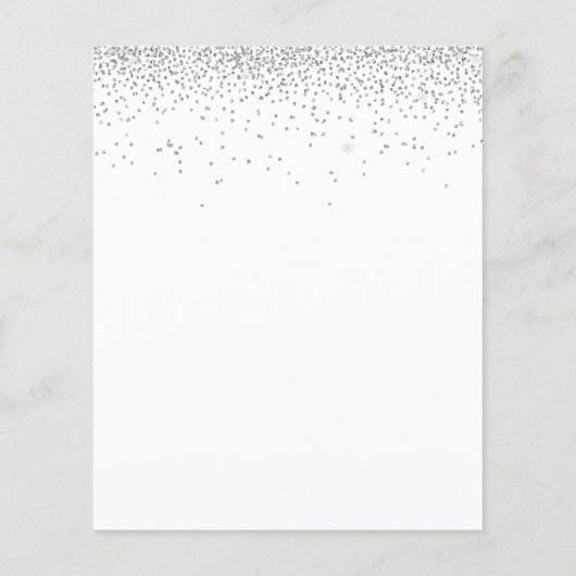 Gegevens over het gebruik van een Silver Glitter W (Achterkant)