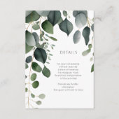 Gegevens over het huwelijk tussen Griekenland en E Informatiekaartje (Voorkant)