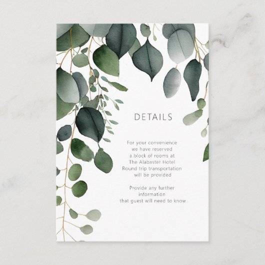 Gegevens over het huwelijk tussen Griekenland en E Informatiekaartje (Voorkant)