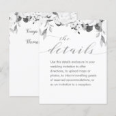 Gegevens over het huwelijk tussen zwarte en witte (Voorkant / Achterkant)