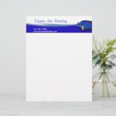 Gegevens over het programma Auto Wash Briefhoofd Sjabloon (Staand voorkant)