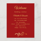 Gegevens over het programma voor het rode goudbrui (Voorkant)