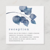 Gegevens over het verzamelen van de mini Blue Arts Informatiekaartje (Voorkant)