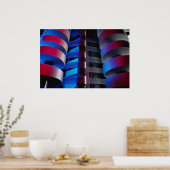 Gegevens over industriële verpakkingsmachines poster (Keuken)