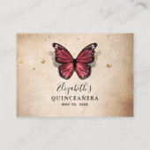 Gegevens over legant Bourgogne en goudvlinder Informatiekaartje (Achterkant)