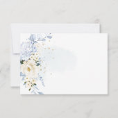 Gegevens over PixDezines H2 Blue Hydrangeas Cream  Kaart (Achterkant)