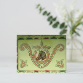 Gegevens over zigeunerwagon briefkaart (Staand voorkant)