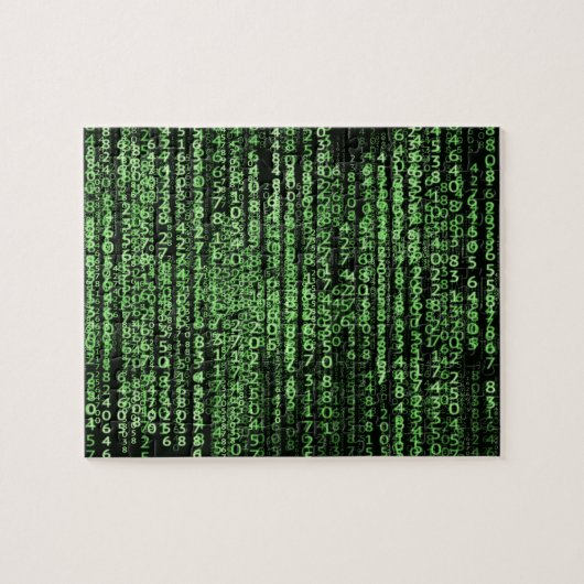 Gegevens Sci Fi Matrix-programma Legpuzzel (Horizontaal)