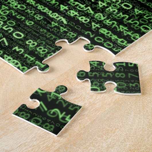 Gegevens Sci Fi Matrix-programma Legpuzzel (Zijkant)