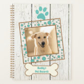 Gegevens van het pakket en zorg planner (Voorkant)