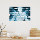 Gegevensbescherming en systeemintegriteit als conc poster (Keuken)