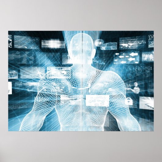 Gegevensbescherming en systeemintegriteit als conc poster (Voorkant)