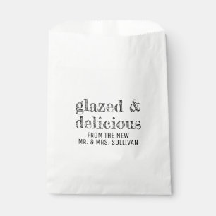 Geglazuurd en Heerlijk Huwelijksdonut Bedankzakje