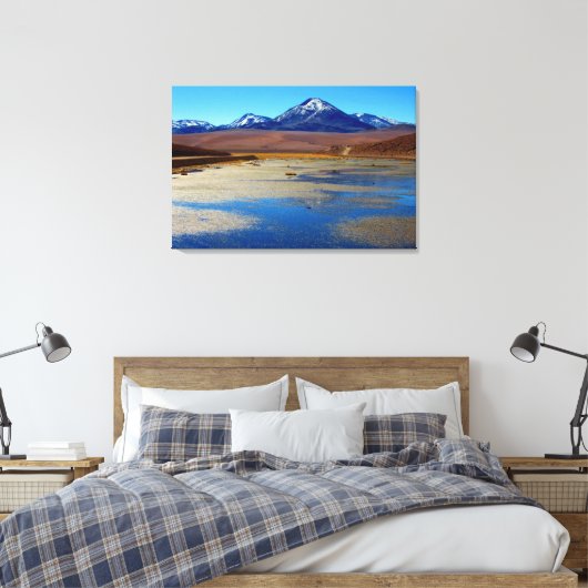 geglazuurd uitzicht canvas afdruk (Insitu (Slaapkamer))