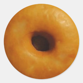 Geglazuurde donut Sticker