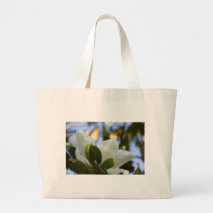 Geglazuurde Glashemel Zuidelijke Magnolia Cadeaus Grote Tote Bag