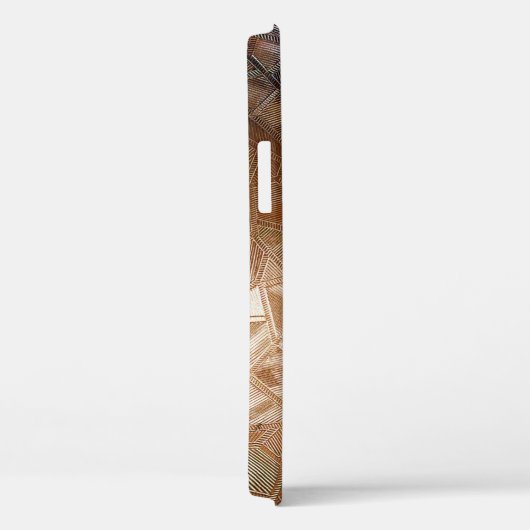 Gegolfd glas met achtergrondverlichting. Mooi lich Case-Mate iPhone Case (Achterkant / Rechts)