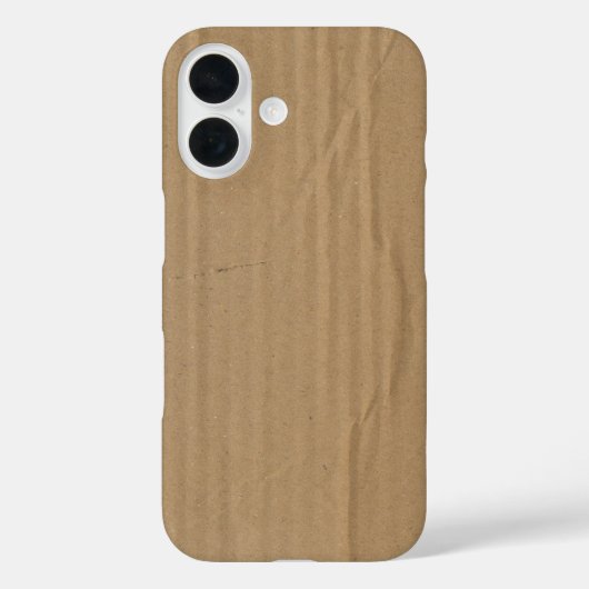 Gegolfd karton Case-Mate iPhone case (Achterkant)