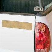 Gegolfd kartonnen textiel bumpersticker (Op Truck)