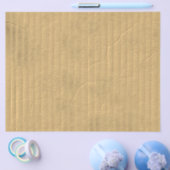 Gegolfd kartonnen textiel flyer (Enkel)