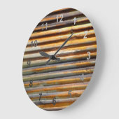 Gegolfd roet grote klok (Hoek)