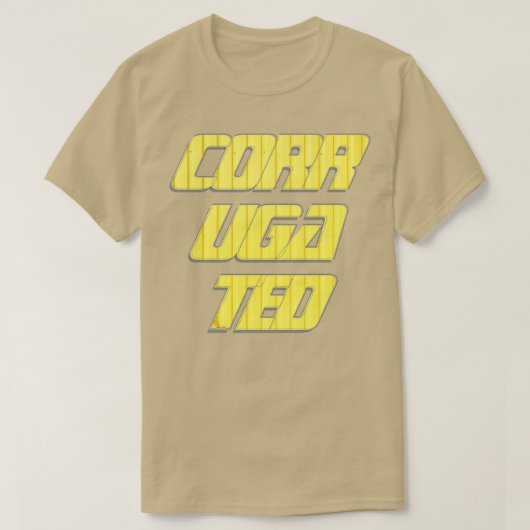 gegolfd t-shirt (Design voorkant)