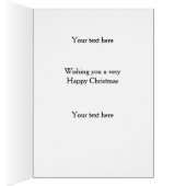 Gegolfd Whippet Kaas Belasting Kerstkaarten (Binnen (Rechts))