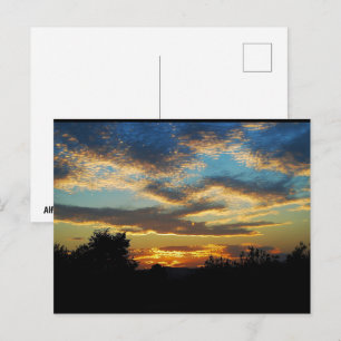 Gegolfde Schemerlucht Briefkaart