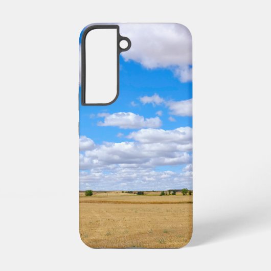 Gegoogste tarwevelden samsung galaxy hoesje (Achterkant)