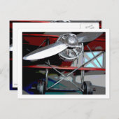 Gegoten IJzeren Briefkaart (Voorkant / Achterkant)