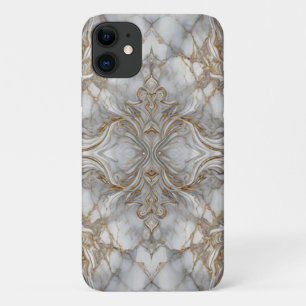 "Gegoten marmer: met goud doordrenkt iPhone 11 Hoesje