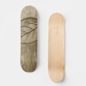 gegraveerd blad skateboard (Voorkant)