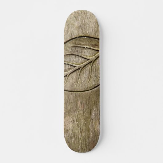 gegraveerd blad skateboard (Voorkant)