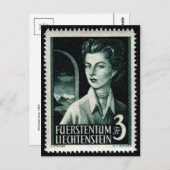  gegraveerd Briefkaart stempel (Voorkant / Achterkant)