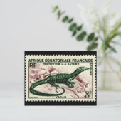 gegraveerd Briefkaart Stempel (Staand voorkant)