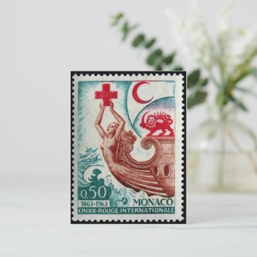 gegraveerd Briefkaart Stempel (Staand voorkant)