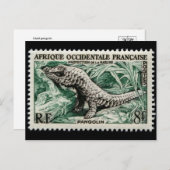  gegraveerd Briefkaart Stempel (Voorkant / Achterkant)