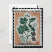  gegraveerd Briefkaart Stempel (Voorkant / Achterkant)