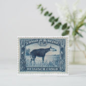 gegraveerd Briefkaart Stempel (Staand voorkant)